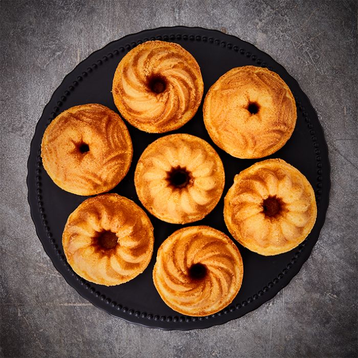 Gugelhupfblech Aluguss Violet | Ø 8 cm