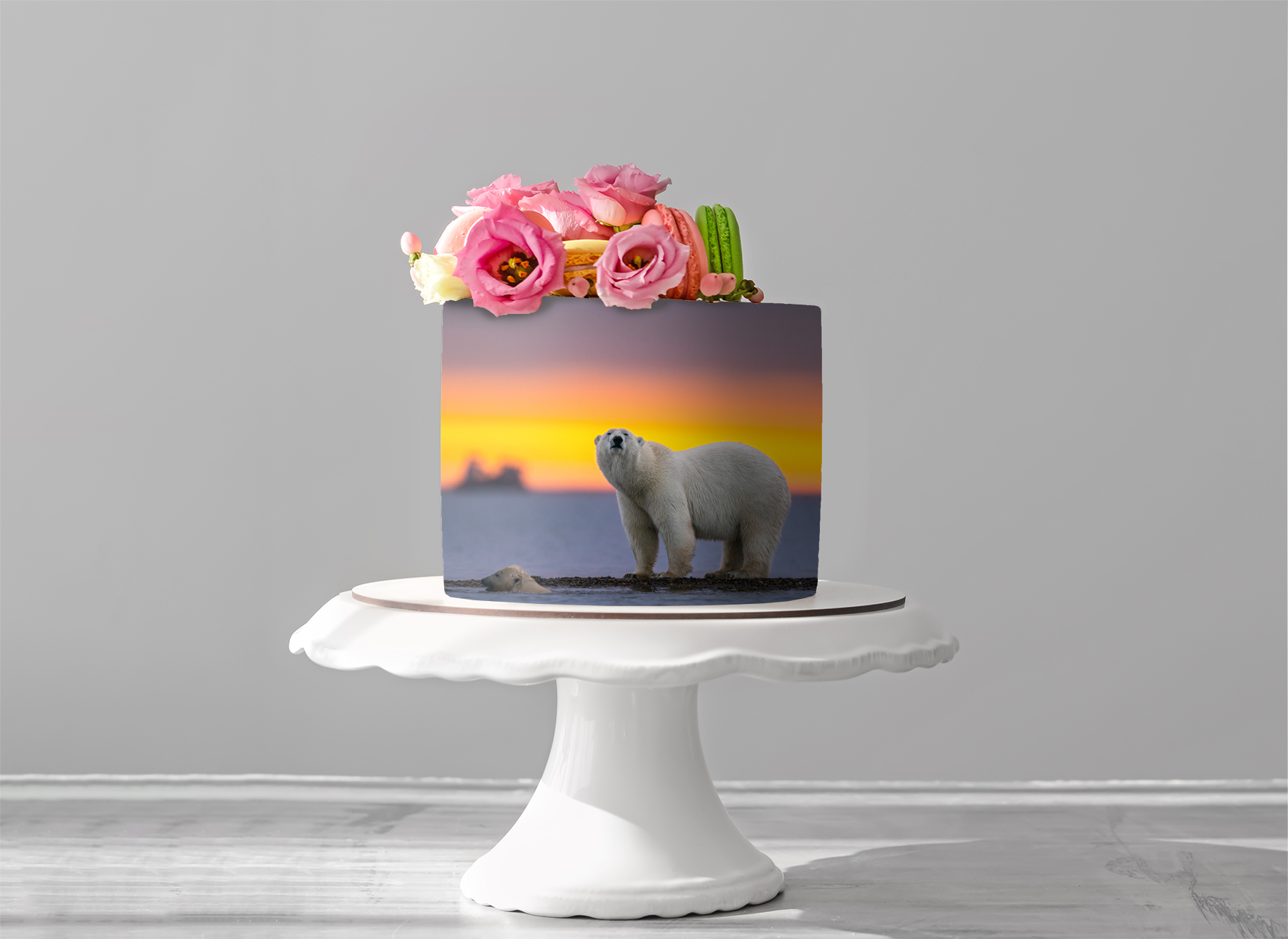 Deko Fondant Eisbär