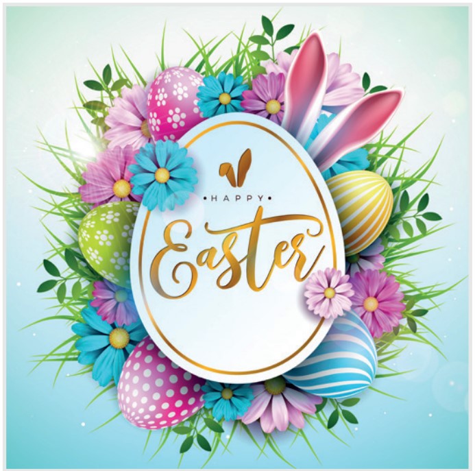 Petit Four Aufleger Ostern