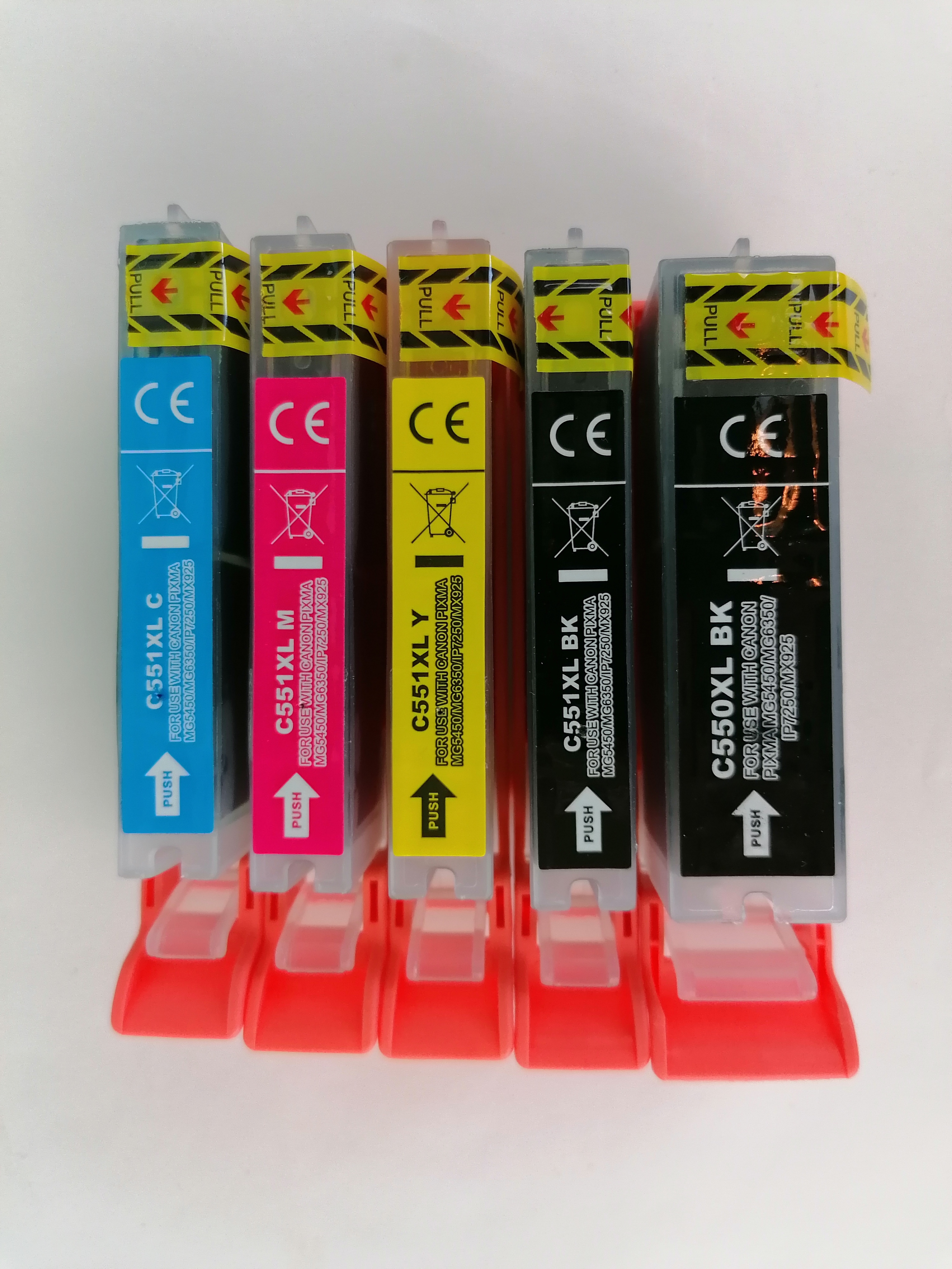 5er Set Lebensmittel Patronen 550/551