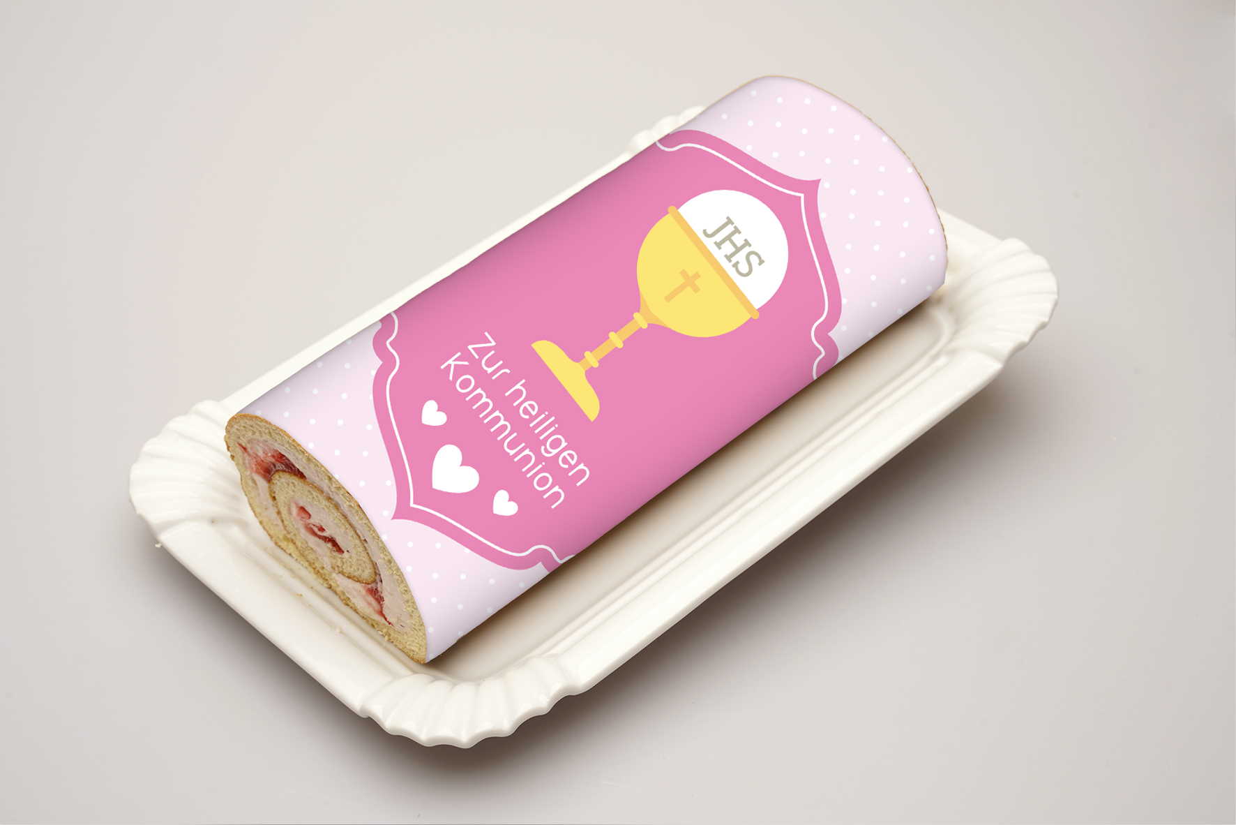 Rouladendekor Kommunion