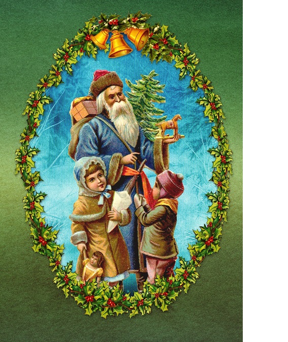 Lebkuchen- Keksaufleger Nikolaus