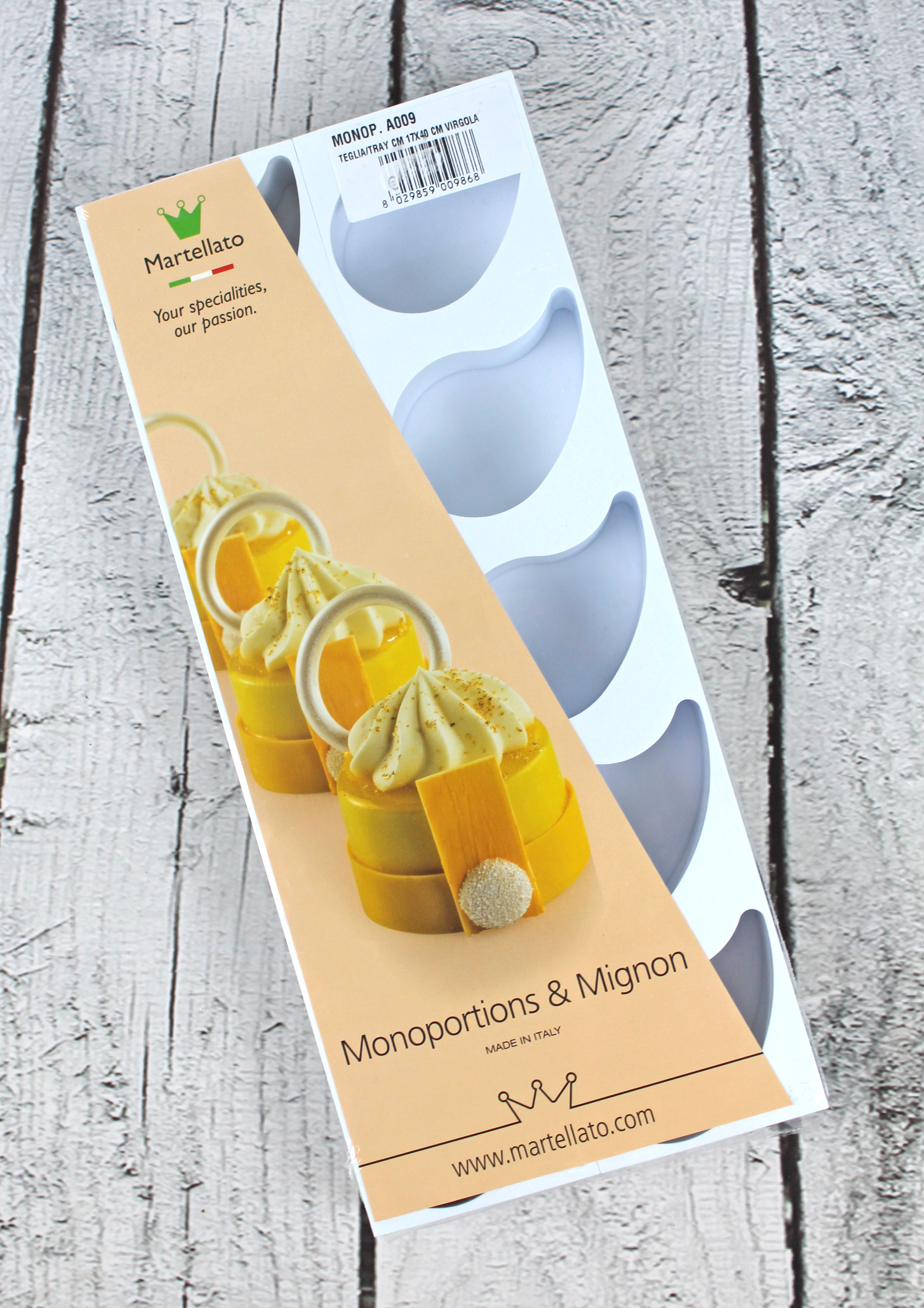 ZUM AUSLEIHEN Dessertform-Set Petit-Fours - Flamme groß