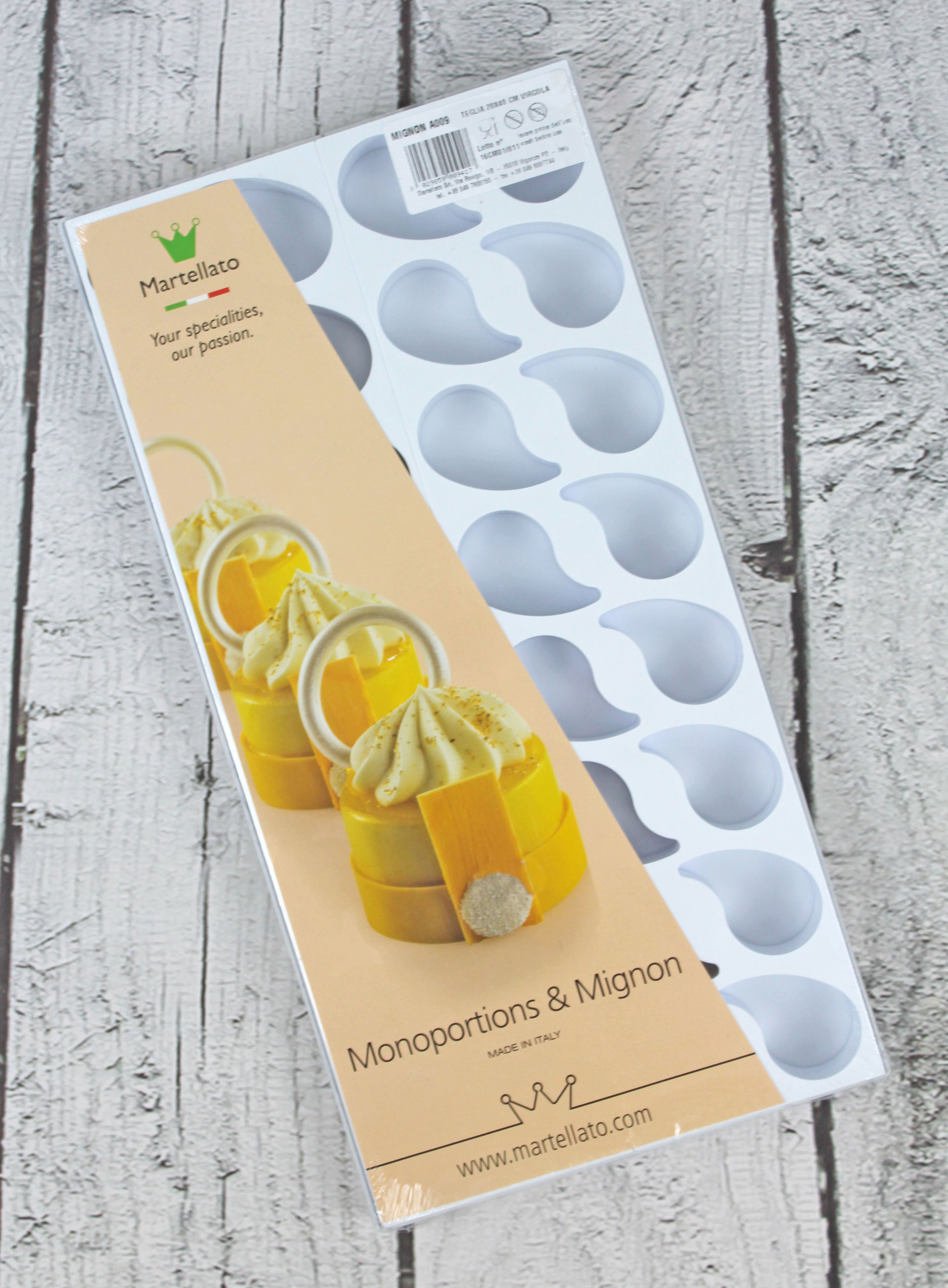 Dessertform-Set Petit-Fours - Flamme klein