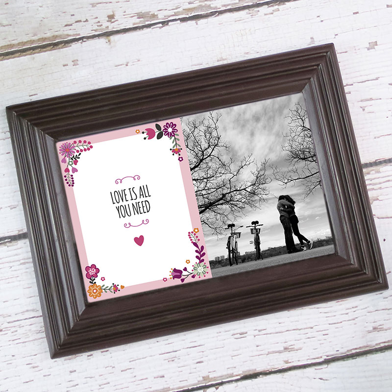 Verpackung Schokobilderrahmen