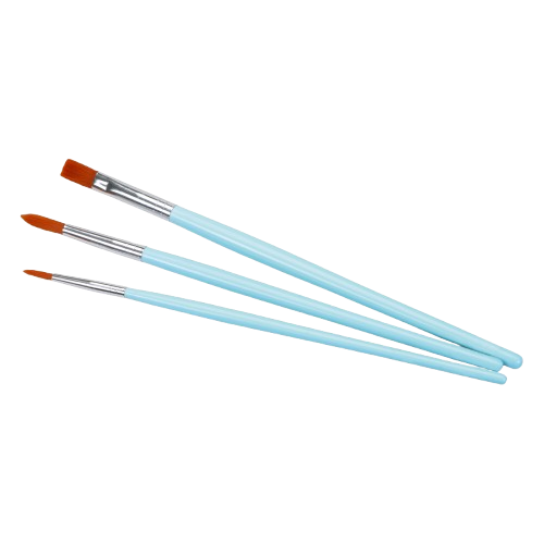 Pinsel für Speisefarbe 3 tlg.