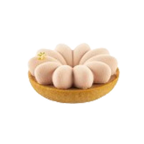 Silikonform Kit 3D Tarte Ring Bloom 80mm