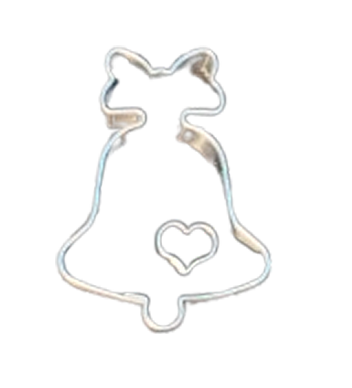 Linzer Ausstecher Glocke mit Herz 