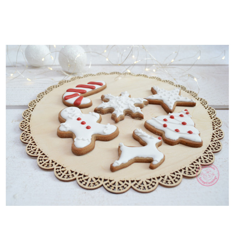 Tortenplatte 29 cm Holz