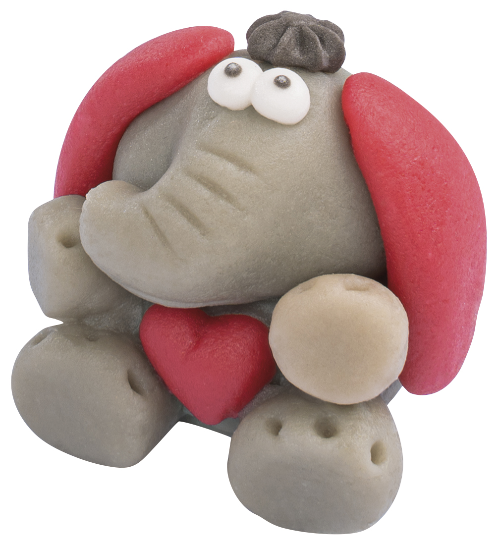 Marzipan Elefant handgemacht 4,5 cm