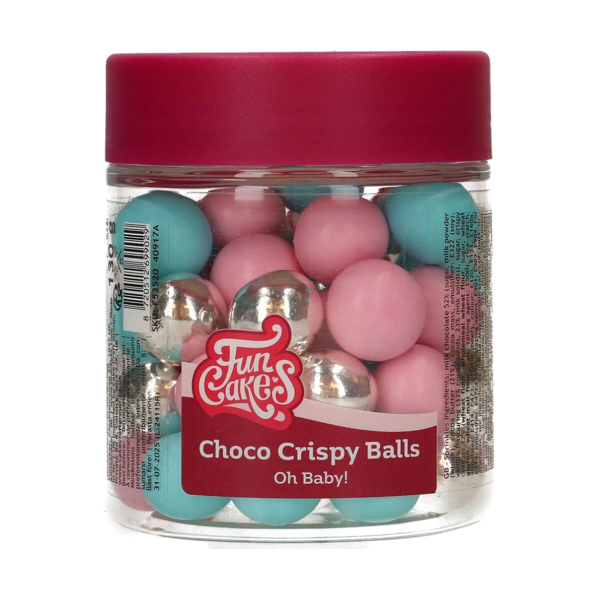 Choco Crispy Balls - Oh Baby! 130g