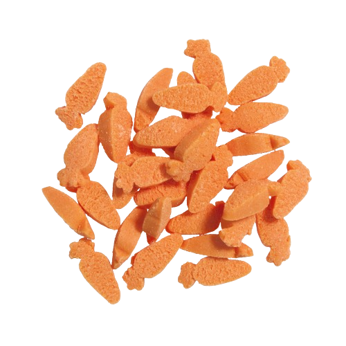 Streudekor Zucker-Karotten