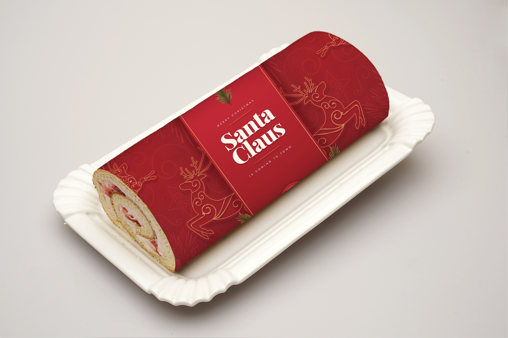 Rouladendekor Weihnachten