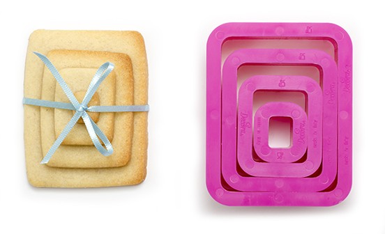 Rechteckiges Ausstecherset