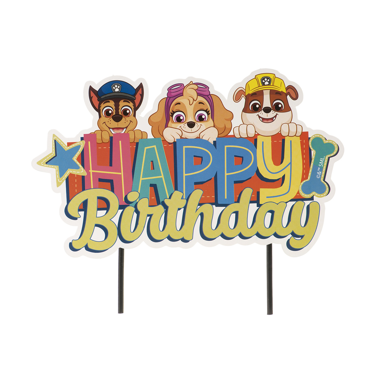 Paw Patrol Cake Topper 