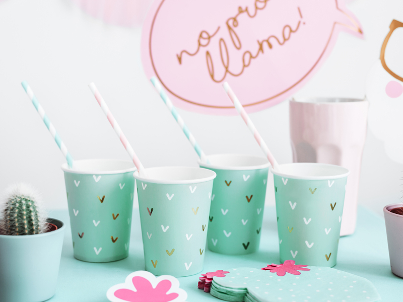 Cake Pop Stäbchen rosa gestreift