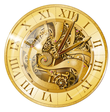 Muffinaufleger Ziffernblatt