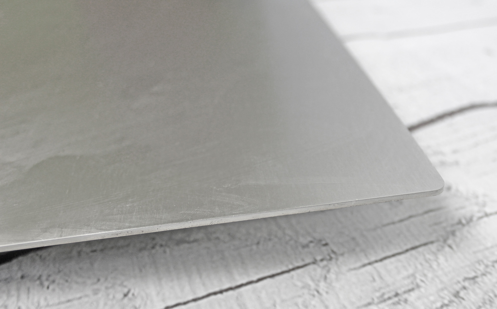 Arbeitsplatte Tortenplatte Edelstahl V2A Backunterlage 74x49 cm