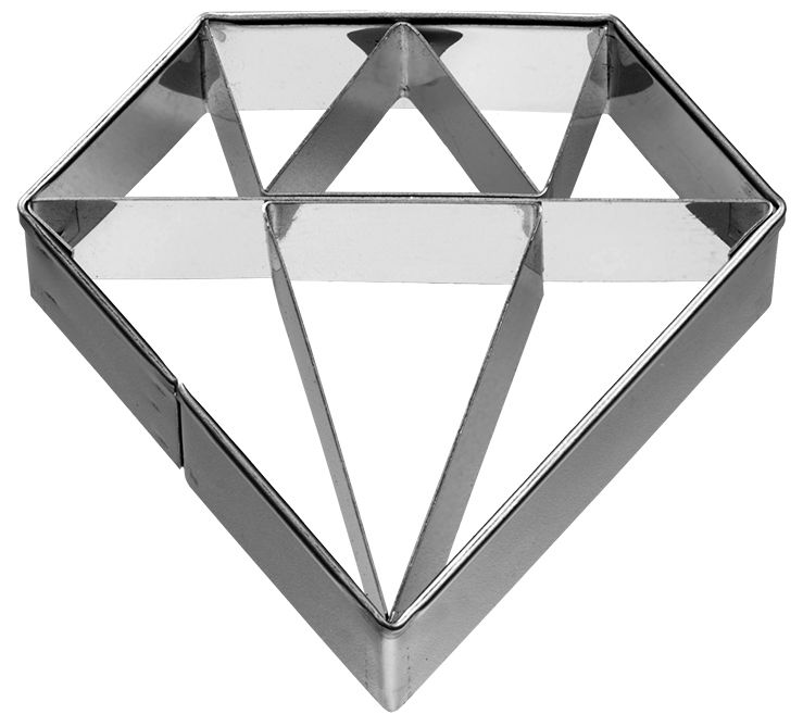 Ausstechform Diamant