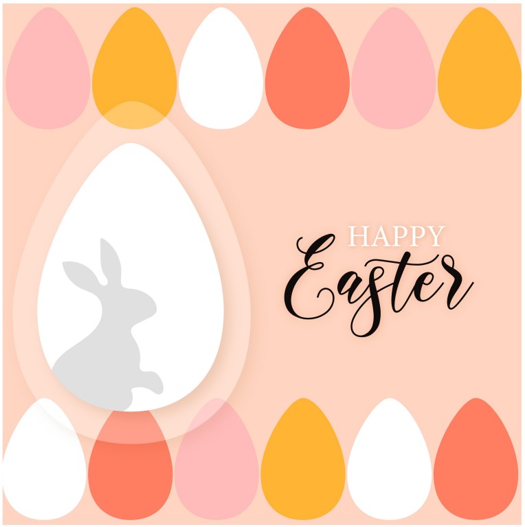 Petit Four Aufleger Ostern