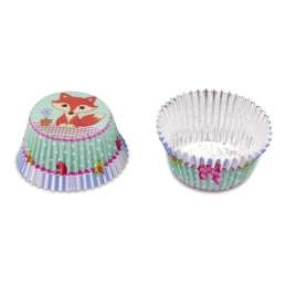 Backförmchen Fuchs – 50 Stück, Muffinförmchen, Cupcakes, Förmchen, Cupcakeformen