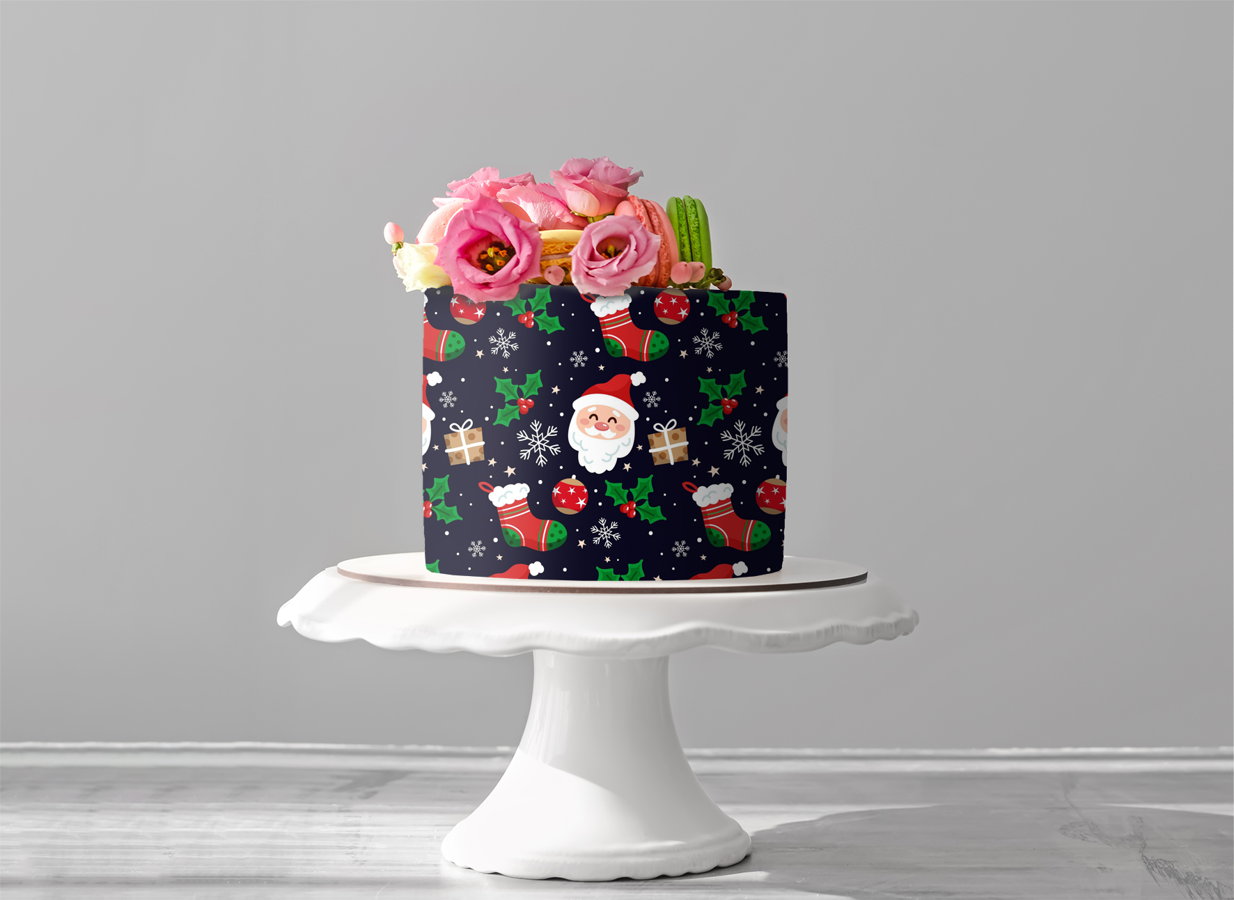 Deko Fondant  Weihnachten