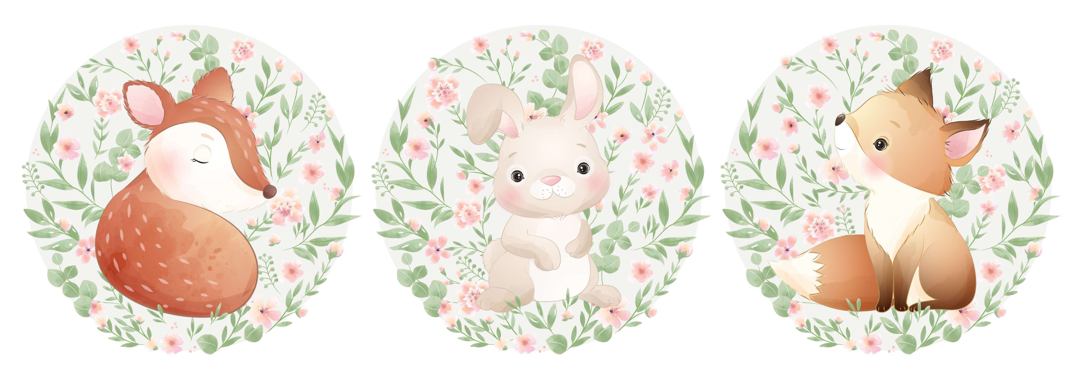 Muffinaufleger Waldtiere