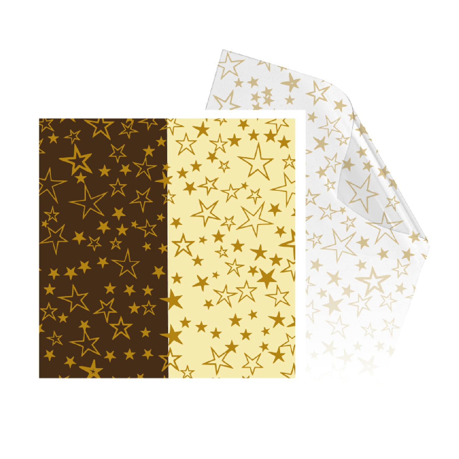 Schokoladen Transferfolie Weihnachten 