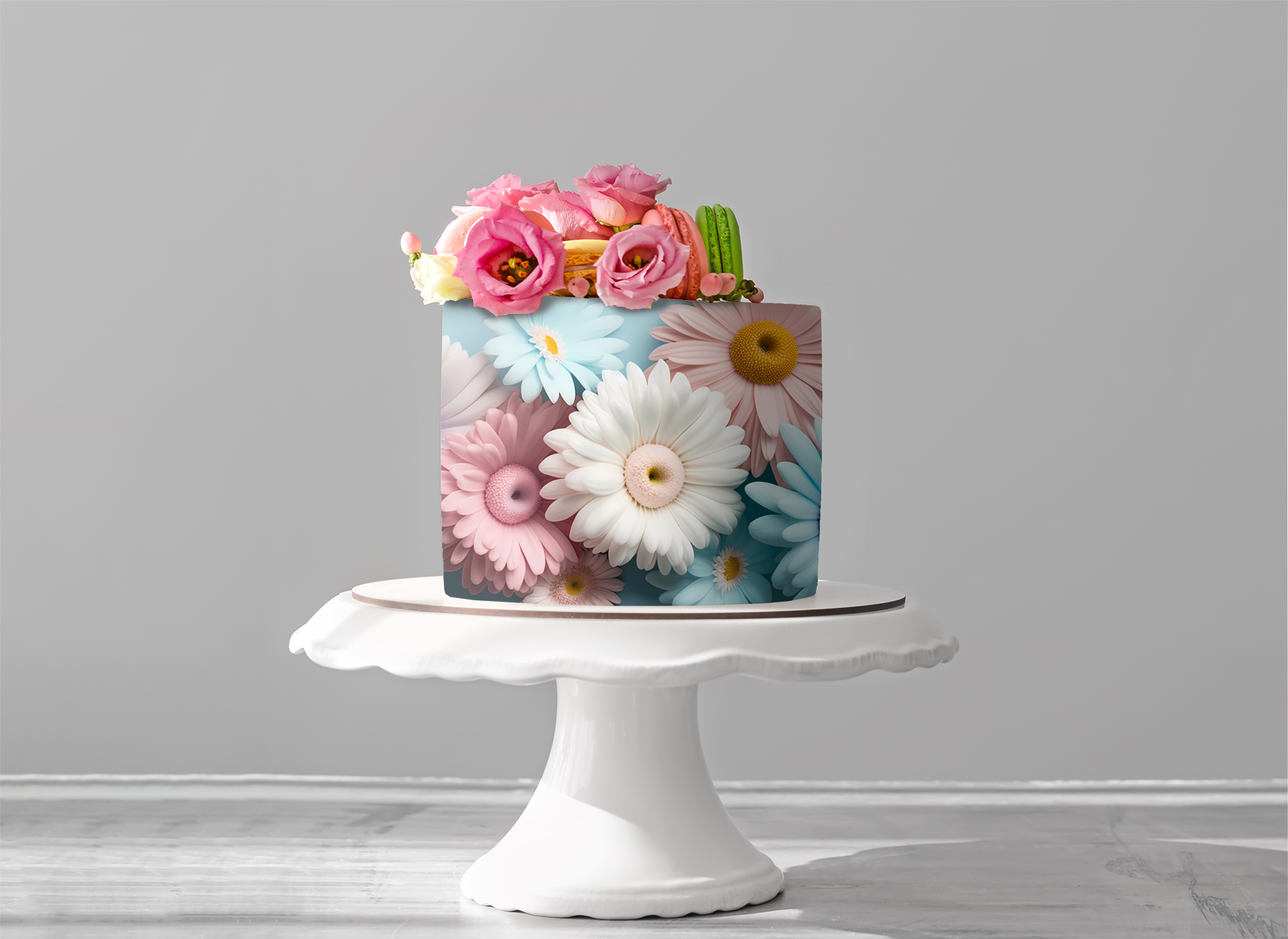 Deko Fondant Gerbera