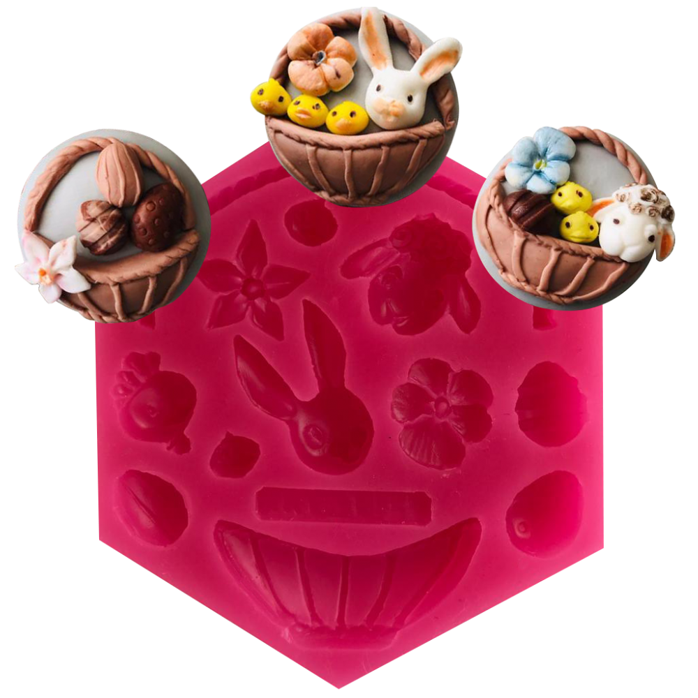 Silikonform Ostern