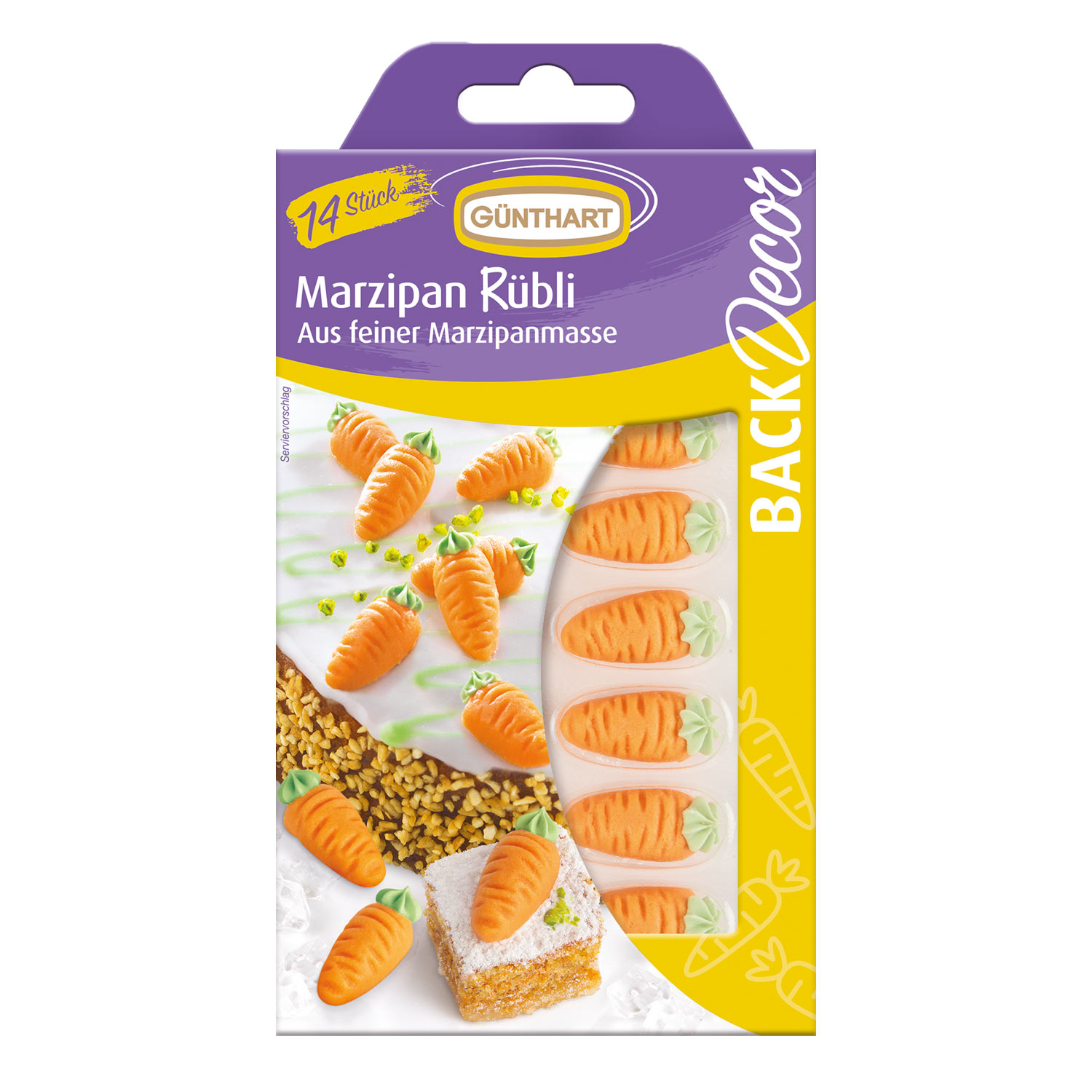 Marzipan Karotten 14 Stk.