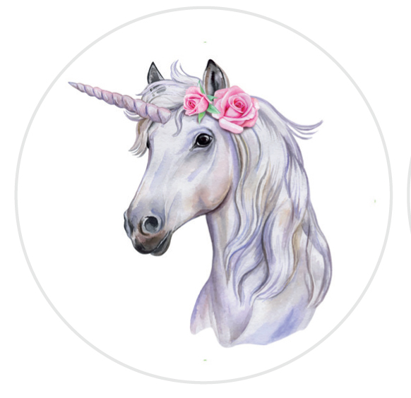 Muffinaufleger Einhorn Unicorn