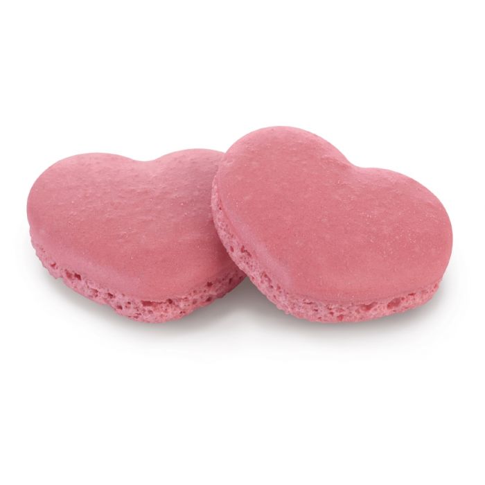 Herz Macarons rosa 