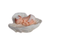 Zuckerfigur Baby auf Flügeln