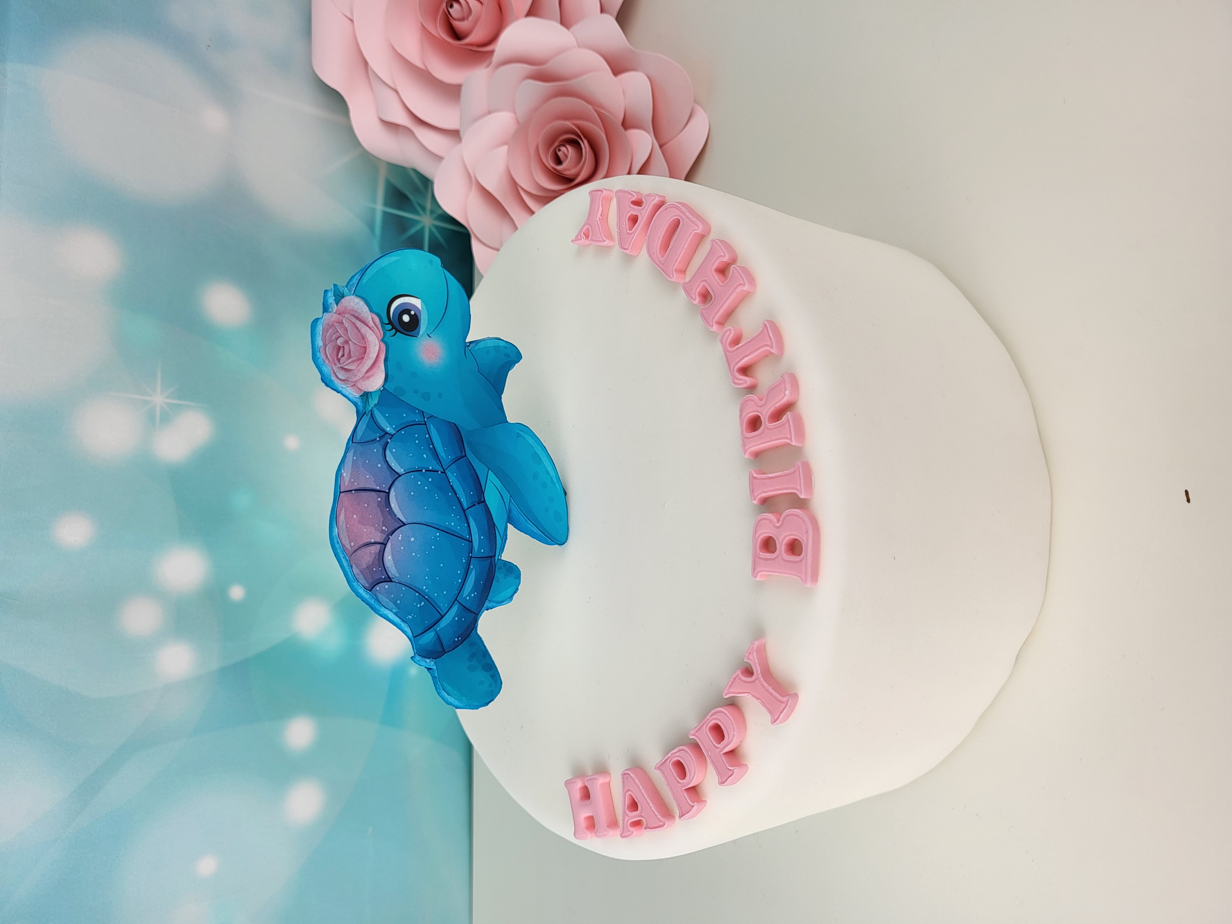 Cake Topper Schildkröte