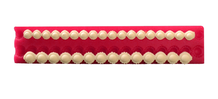 Silikonform Perlenkette / Halskette / Rosenkranz