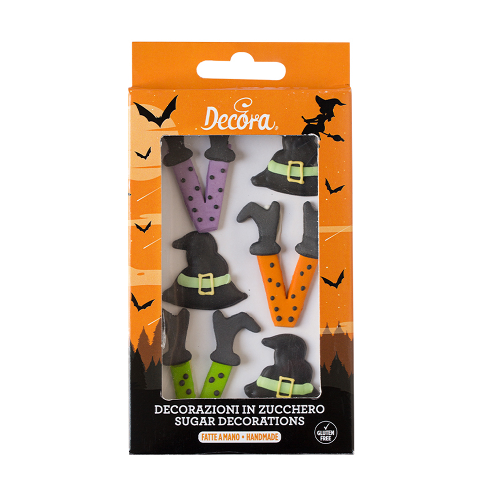 Zuckerdekoration Halloween Hexen