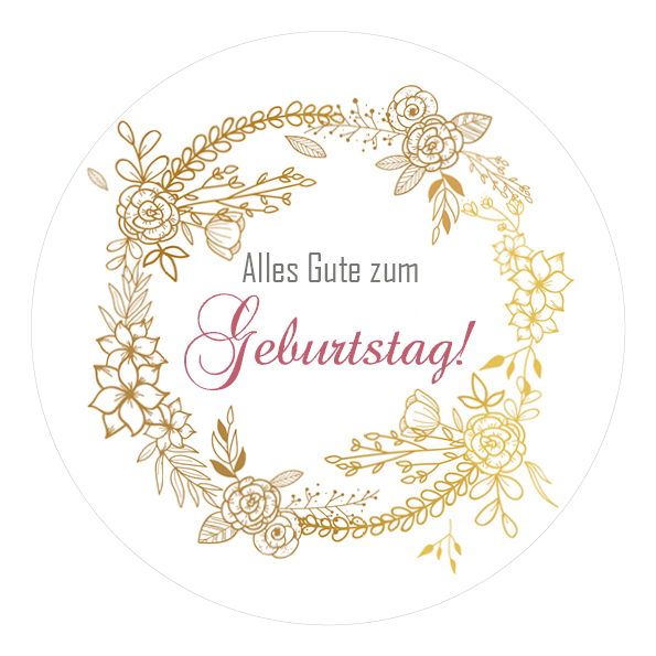 Tortenbild Geburtstag Oblate 19 cm