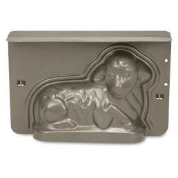 3D-Backform Osterlamm – 2-teilig Metall