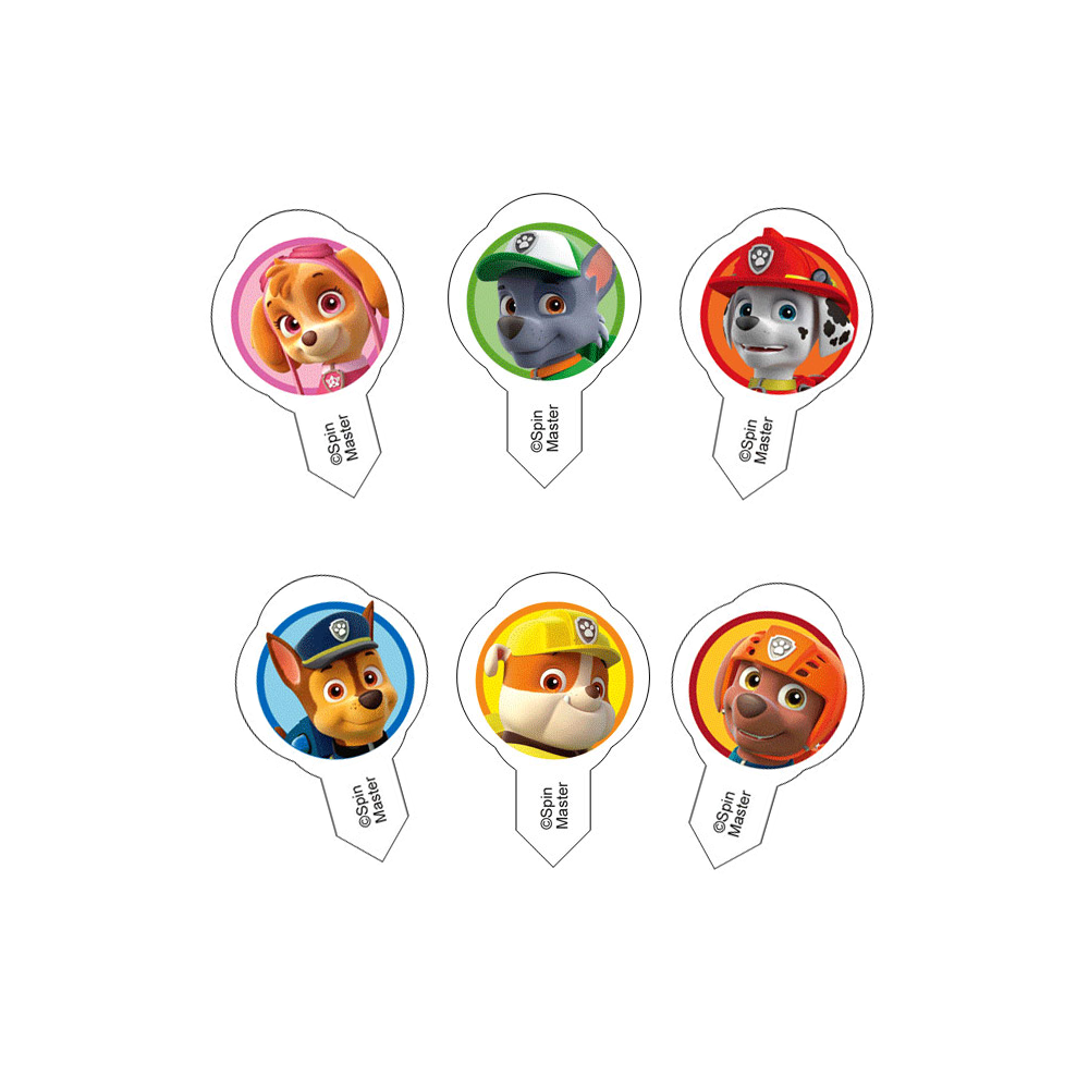 Paw Patrol Muffinaufleger- 12 Stück