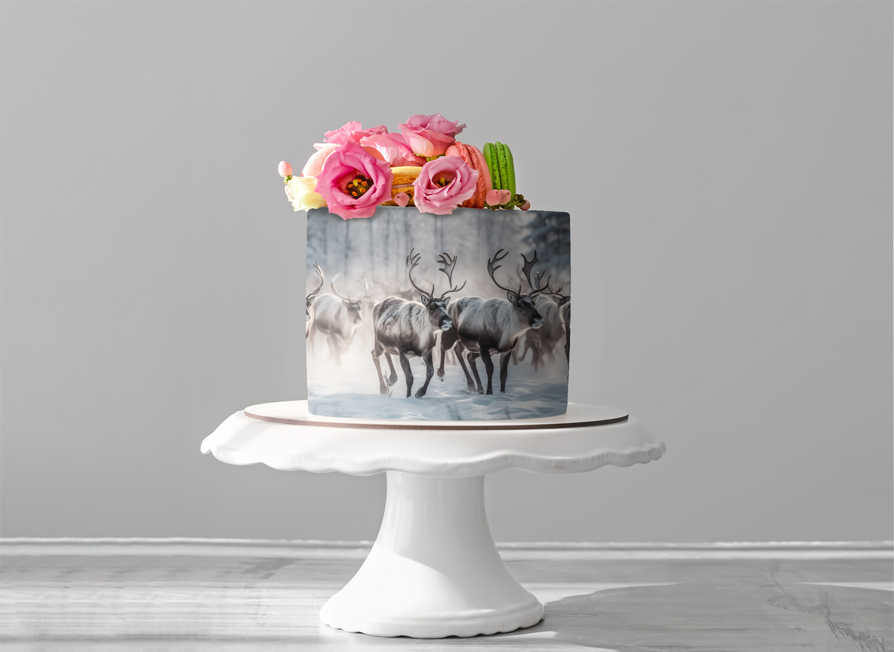 Deko Fondant Rentier