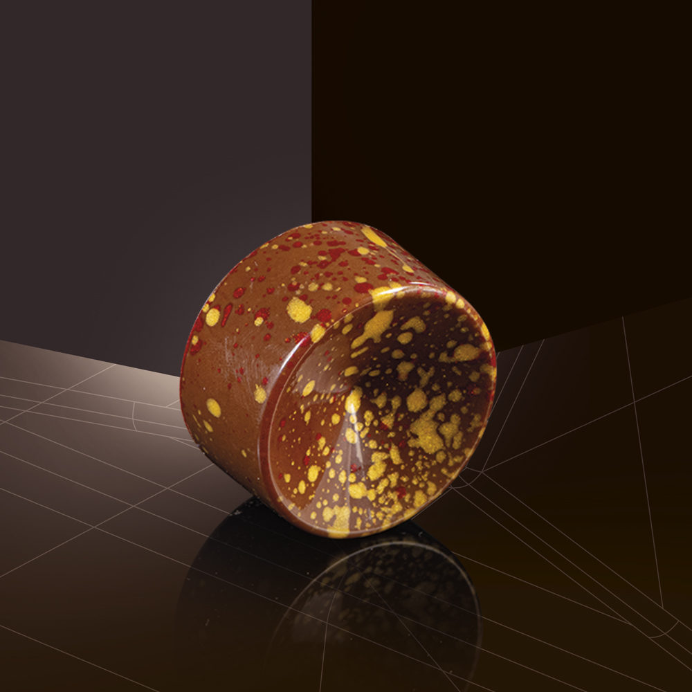 Pralinengussform Kreis MA1007