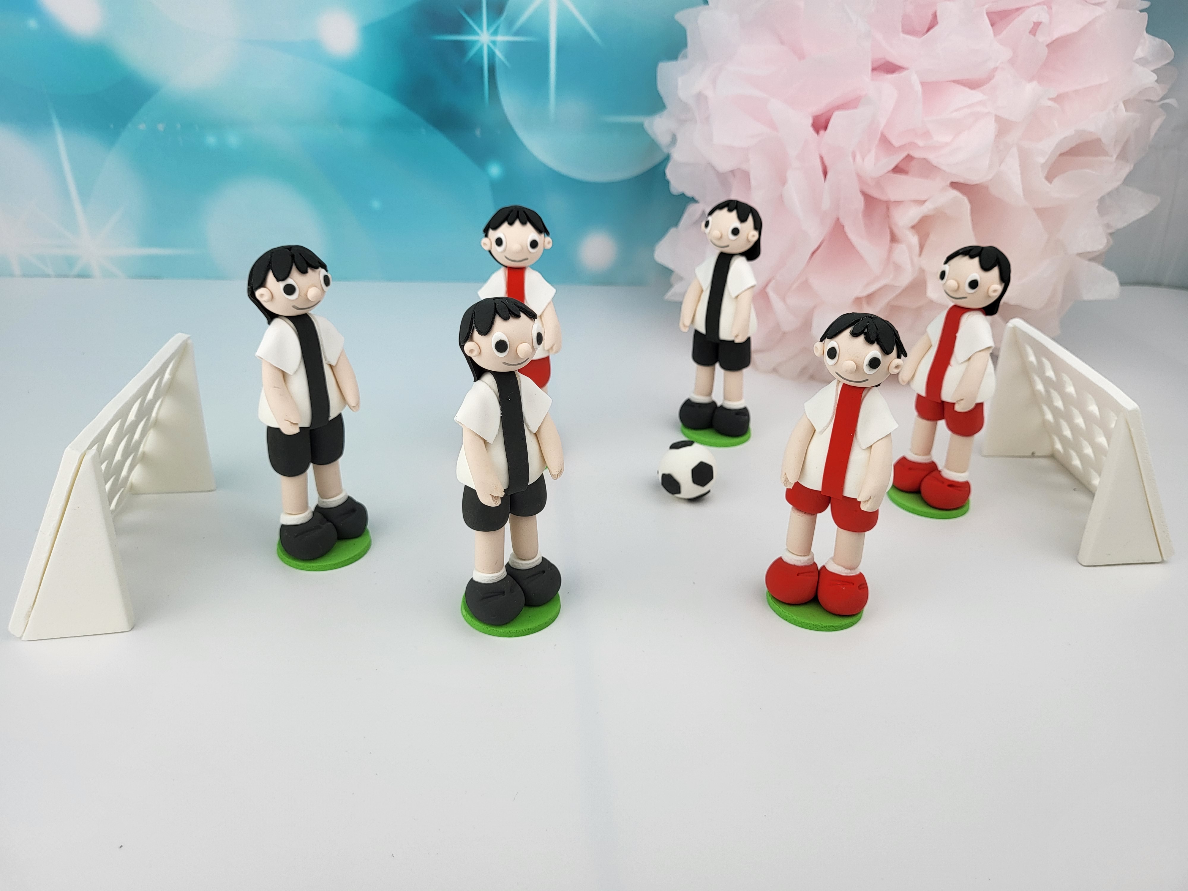 Fußball Tortendeko Set 