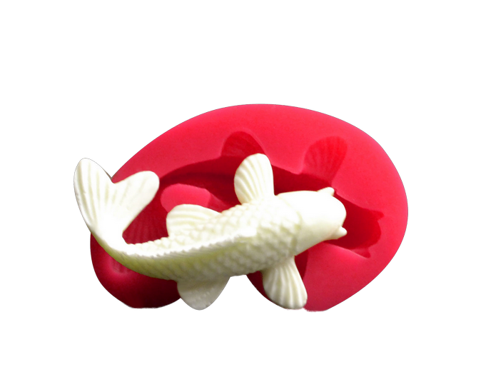 Silikonform Fisch