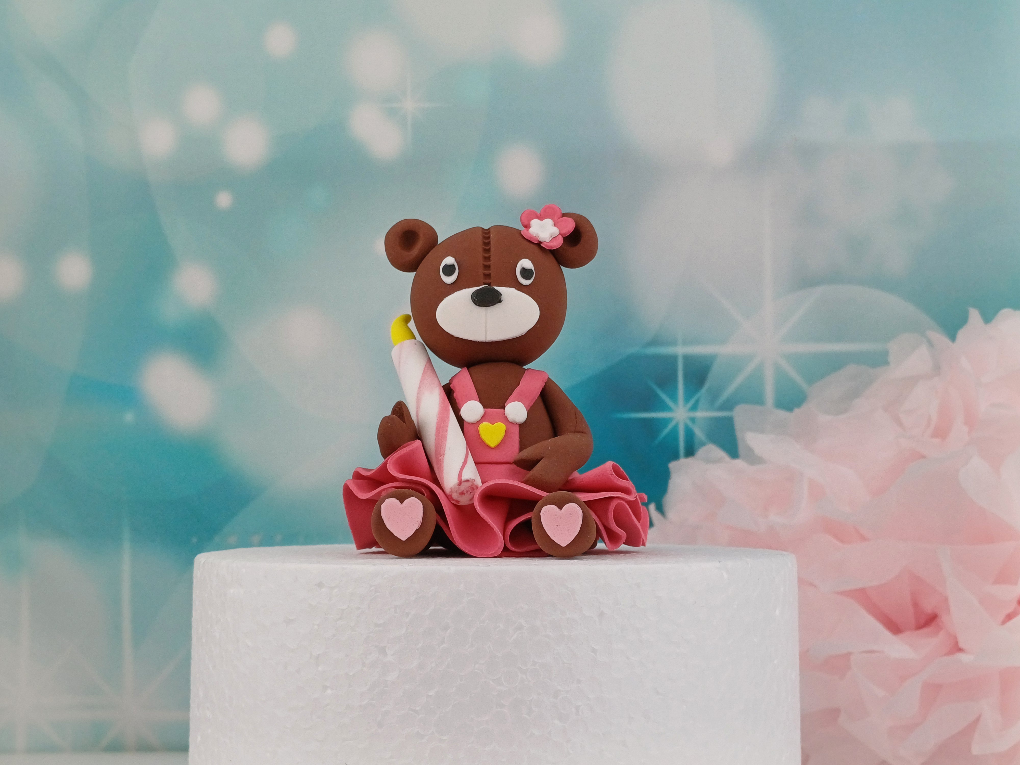 Caketopper Bärenmädchen 