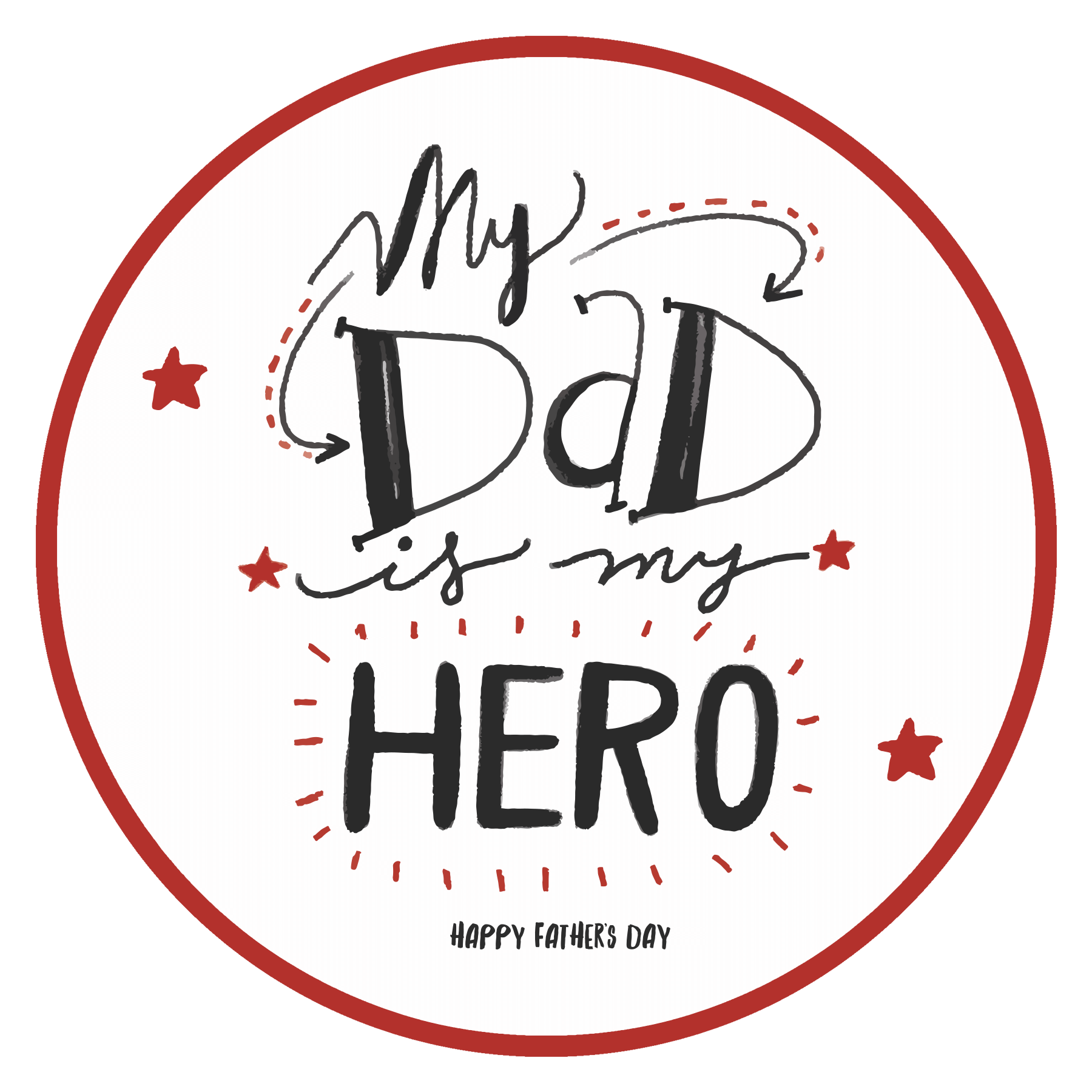 Tortenaufleger Vatertag