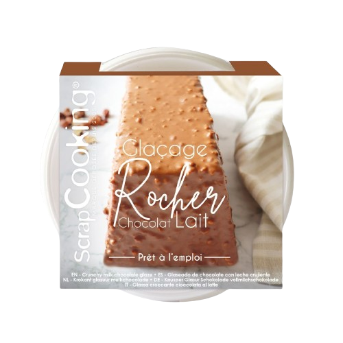 Milch Schokoladen-Rocher Glasur 400g