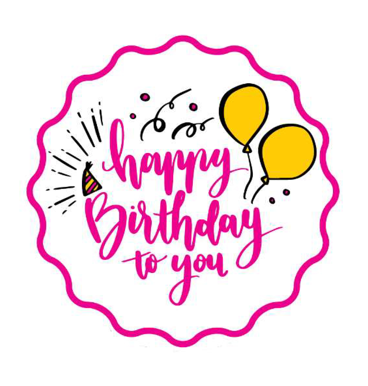 Muffinaufleger Geburtstag