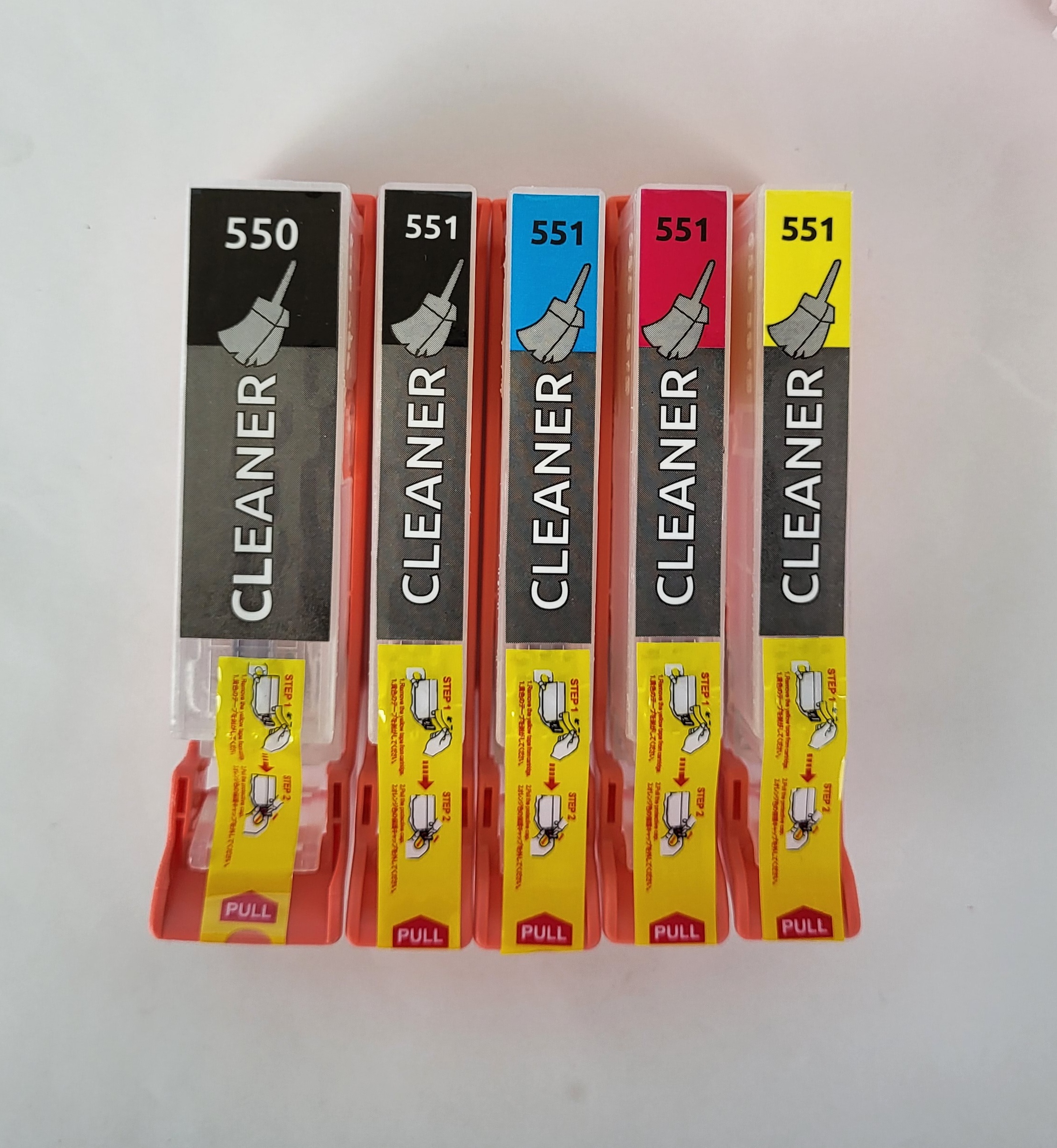 Reinigungspatronen 5er Set 550/551