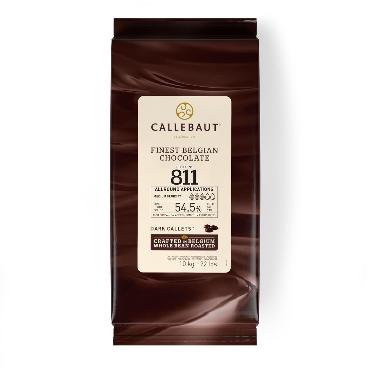 Callebaut Chocolate Callets -Dark- 10 kg 54,5%  dunkle Schokolade